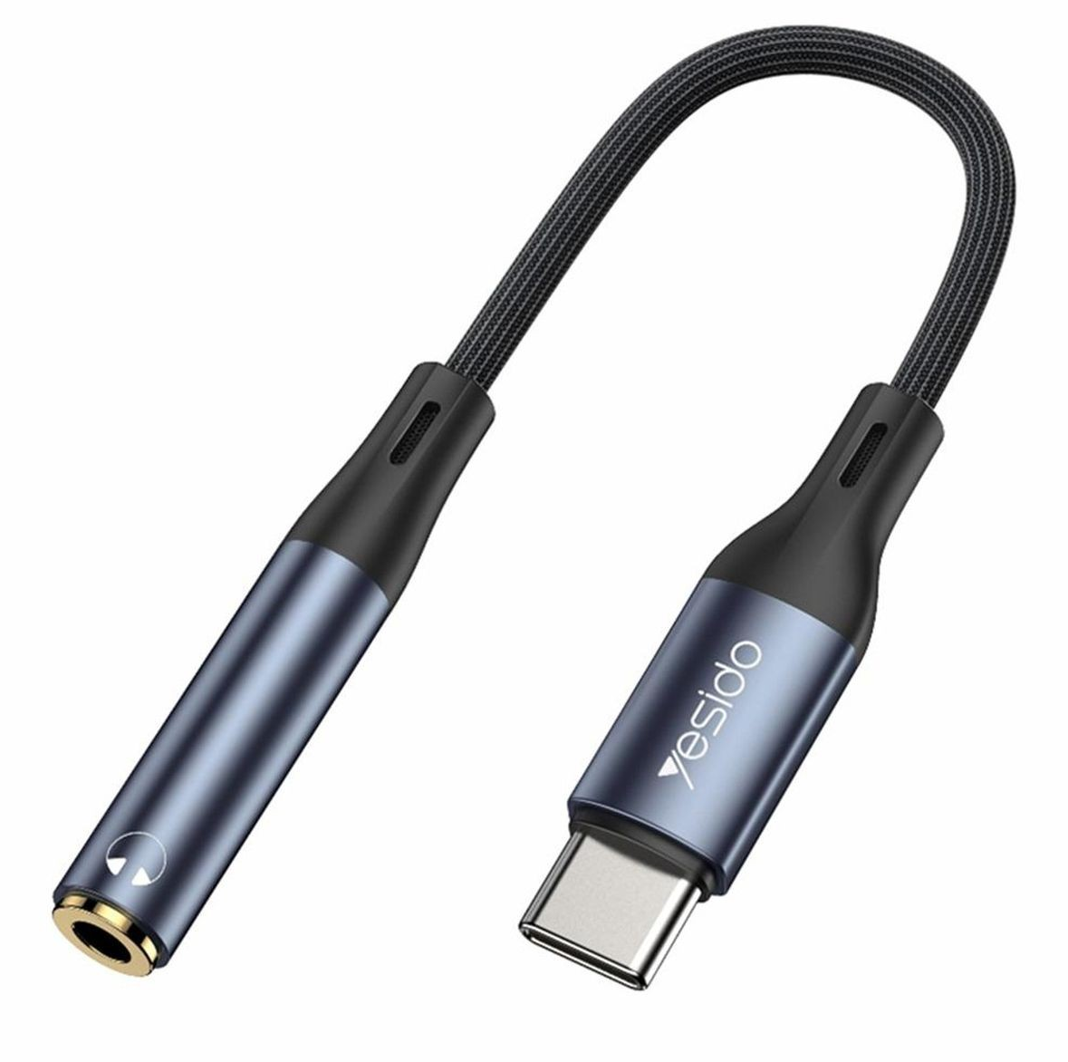 Yesido YAU38 Type-C to 3.5mm Female Audio Adapter