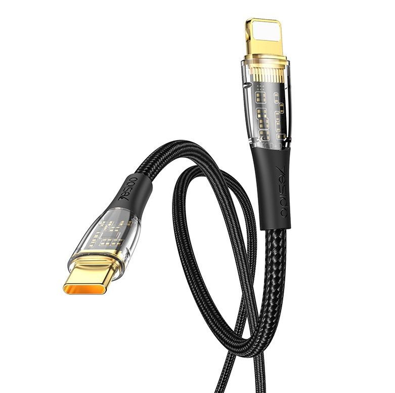 Yesido 20W Braided Type-C To Lightning Data And Charging Cable CA101