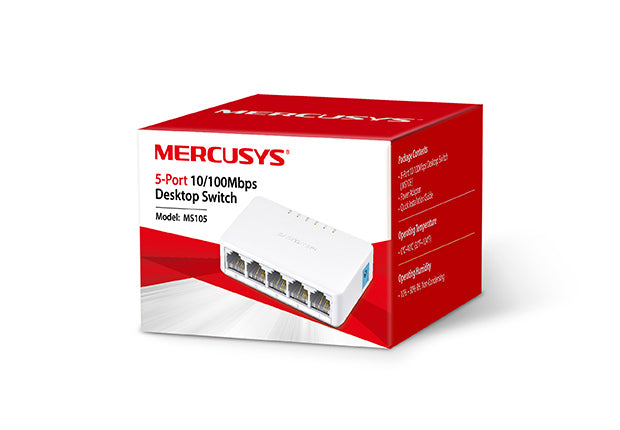 5-Port 10/100Mbps Desktop Switch