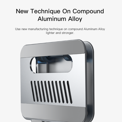 LP04 New Technique Compound Aluminum Alloy Folding Design Multi Angle Laptop Stand