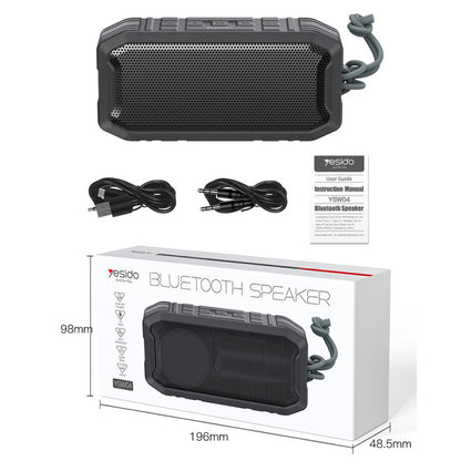 YSW04 portable IPX6 stereo wireless speaker 5W mini horn for party for video