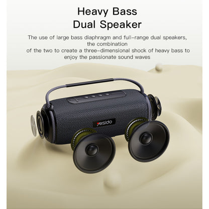 YSW11 Wireless Speaker|Portable Stereo Sound bt Speaker|IPX6 waterproof AUX/USB/TF Card Speaker