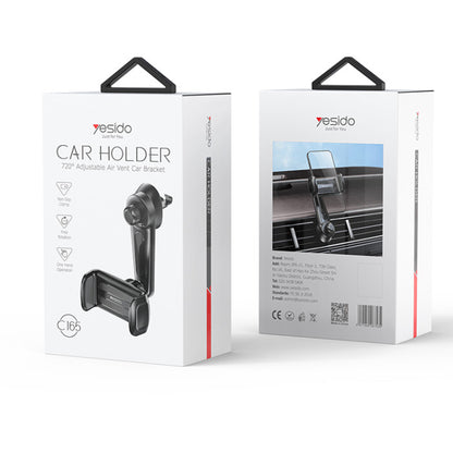 C165 Air Vent Phone Holder | Unique Olecranon Design 720 two-way rotation Car Phone Holder