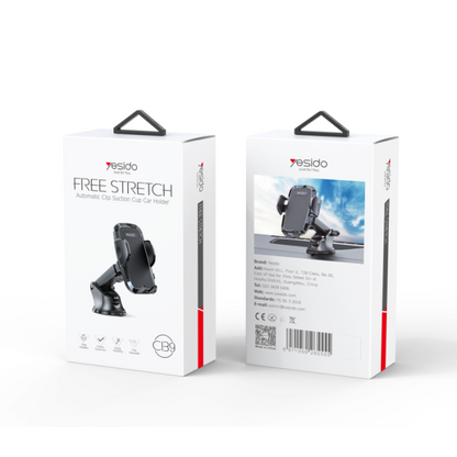 C139 Hot mobile phone accessories car holder 360 extend 360 suction car mount phone holder