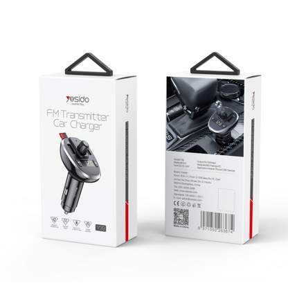 Y39 China Manufacture Smart Mp3 Player Fm Transmitter Usb Disk MP3 Fm Car Charger In Stock