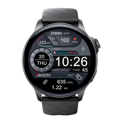 Smart Watch BT5.2 – Large Screen, Health Tracking & Waterproof