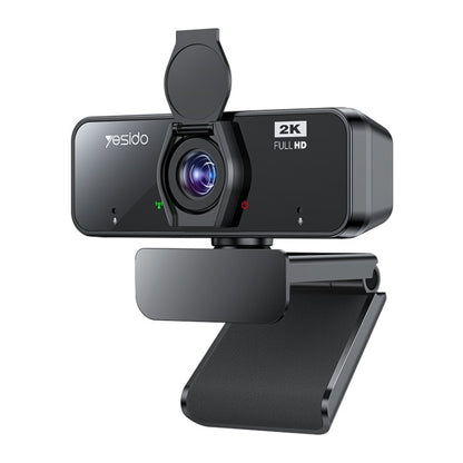 KM14 Yesido 360 Rotation 1080P 2 Million Pixels HD Camera Built-in Microphone Autofocus 1.5M Line USB Camera.