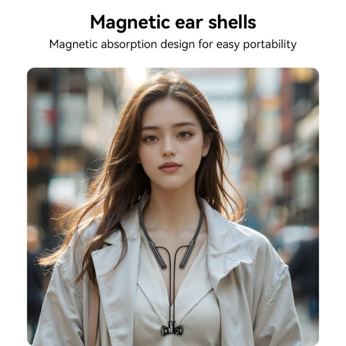 Halterneck Headset | ENC Noise Reduction & Magnetic Earbuds | YSP21 BT5.3