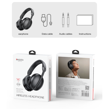 ANC Active Noise Cancelling Wireless Headphones (400mAh) EP08 BT5.3