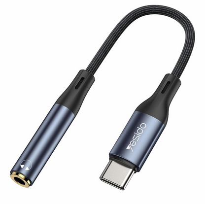 Yesido YAU38 Type-C to 3.5mm Female Audio Adapter