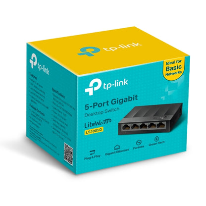 New 5-Port 10/100/1000Mbps Desktop Switch | LS1005G