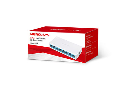 8-Port 10/100Mbps Desktop Switch |MS108