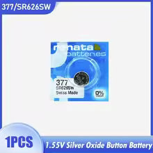 100% Original Renata 377 SR626SW AG4 LR626 SR66 V377 1.55V Silver Oxide Battery For Watch Toy Scale Button Coin Cell Swiss Made
