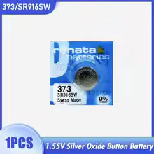 2PCS New Renata 373 SR916SW 916 LR916 SR68 1.55V Silver Oxide Watch Battery For Toy Remote Swiss Made Button Coin Cell