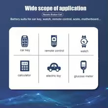 2PCS New RENATA CR2016 CR 2016 DL2016 ECR2016 GPCR2016 3V Lithium Battery For Remote Control Calculator Button Coin Cell