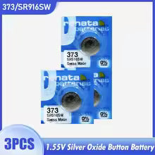 2PCS New Renata 373 SR916SW 916 LR916 SR68 1.55V Silver Oxide Watch Battery For Toy Remote Swiss Made Button Coin Cell
