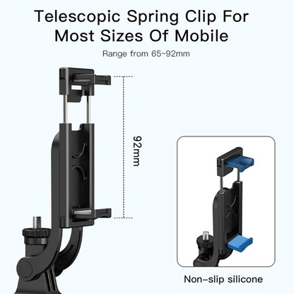 YESIDO SF13 Retractable Extended Bluetooth Tripod Phone Selfie Stand