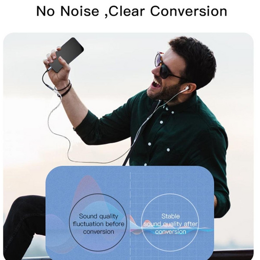 Yesido YAU37 Lightning to 3.5mm Female Audio Adapter