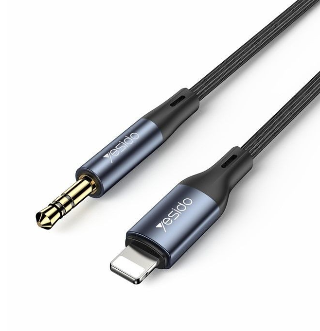 Yesido Lightning To 3.5mm Audio Aux Cable - YAU35
