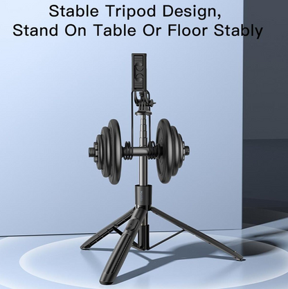 YESIDO SF13 Retractable Extended Bluetooth Tripod Phone Selfie Stand