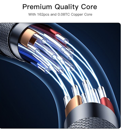 Yesido 20W Braided Type-C To Lightning Data And Charging Cable CA101